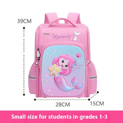Large Capacity Schoolbag To Reduce Study Load Spine Protection
