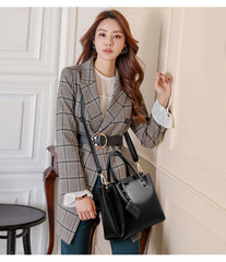 Simple Fashion  Large Capacity Single Shoulder Handbags