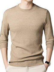Men's Plus Size Textured Slim Fit Knit Top