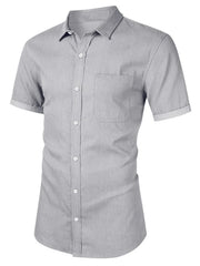 Classic Men's Short Sleeve Shirt
