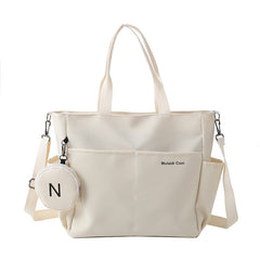 Women's Canvas Shoulder Tote & Crossbody Messenger Bag â€?Stylish & Versatile Handbag for Ladies