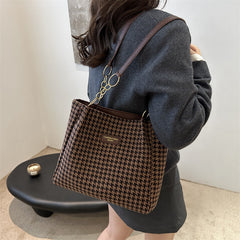 Fall Idle Style Chain Tote Shoulder Large Capacity