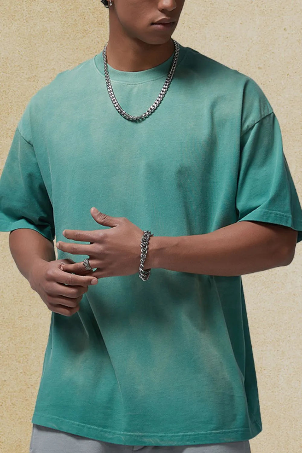 Men's Round Neck Half Sleeve T-Shirt