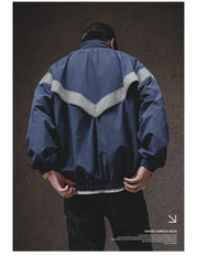 Hooded Pilot Jacket Loose Training Wear Men