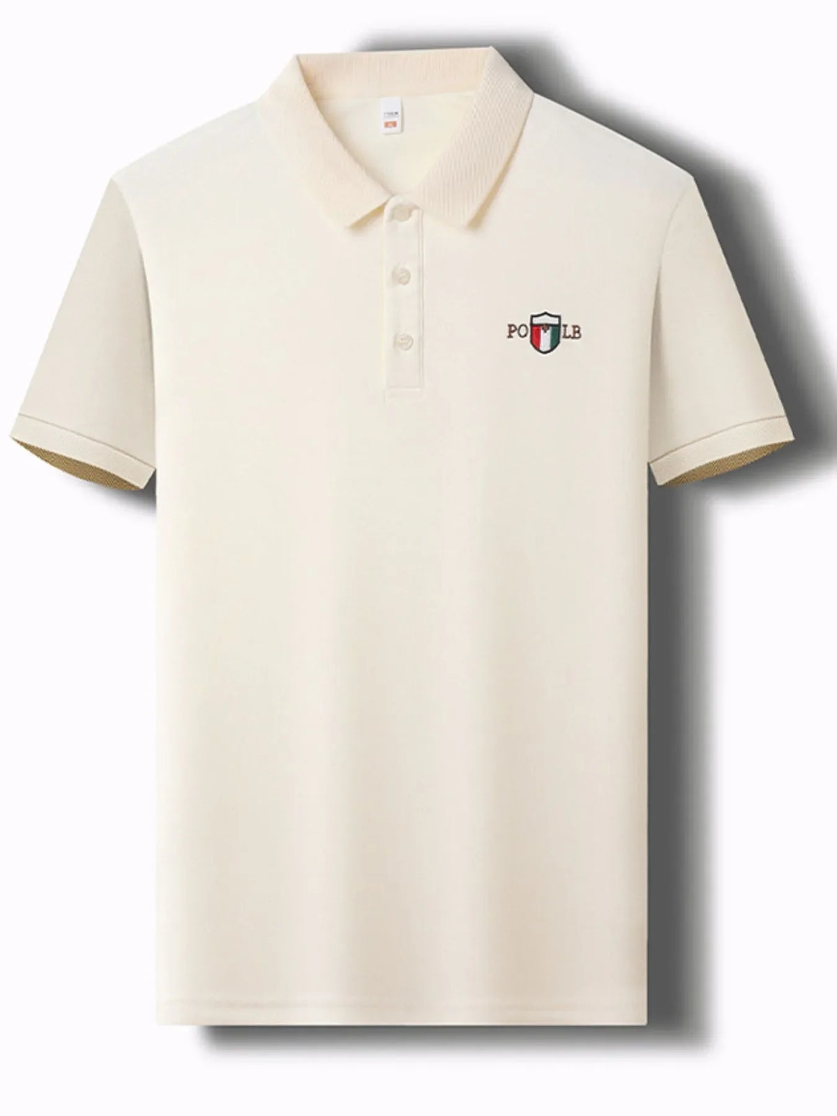 Men's Plus Size Classic Short Sleeve Polo Shirt