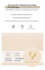 Fashion Color Contrast Deer Head Chain Crossbody Bag
