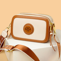 Women's Fashion Vintage Wide Shoulder Strap Crossbody Bag
