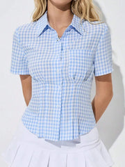 Button Down Short Sleeve Shirt