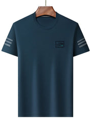 Men's Plus Size Crew Neck Short Sleeve T-Shirt