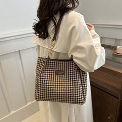 Fall Idle Style Chain Tote Shoulder Large Capacity