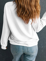 Ace Card Cowboy Graphic Long Sleeve Sweatshirt