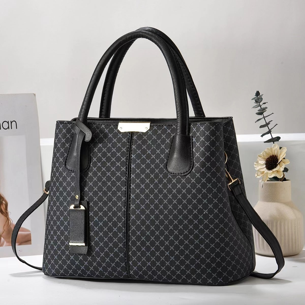 New Printed Women's Portable  Crossbody Shoulder Bag