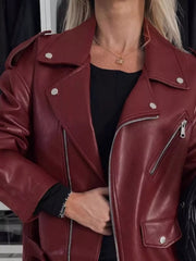 Full Size Zip Up Long Sleeve Jacket Plus Size