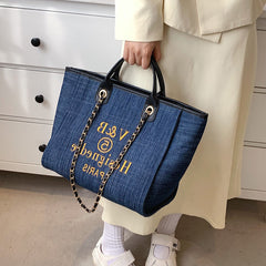 Women's Bag New European And American Bags Big Bag Shoulder Bag