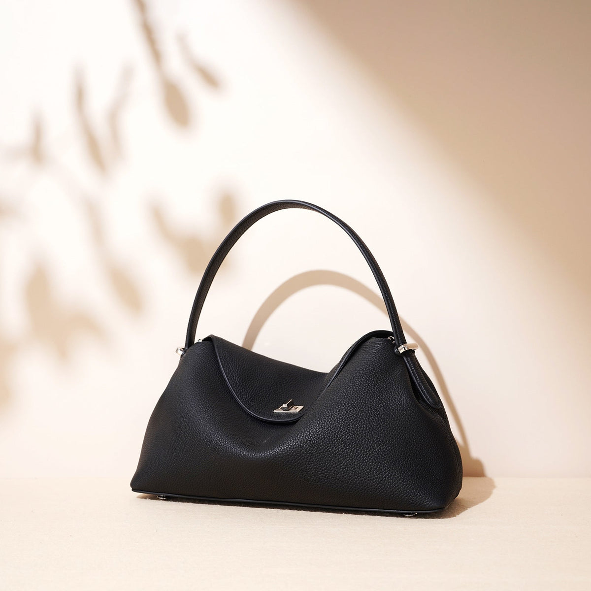 Shoulder Messenger Bag Fashionable All-match Bag Cowhide Leather