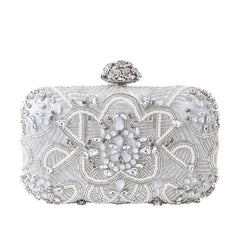 Women's European And American Style Party Bag With Diamonds