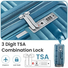 4-Piece Luggage Set â€?Durable, Lightweight Travel Suitcases with Spinner Wheels- FREE USA SHIPPING