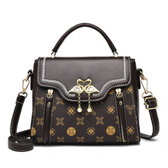 Fashion Printed Women's Portable Small Square Shoulder Bag