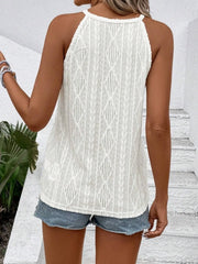 Classic Textured Round Neck Tank