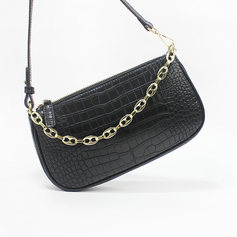 Small PU Leather Crossbody Solid Color Shoulder Handbags