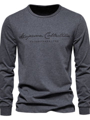 Men's Round Neck Letter Graphic T-Shirt