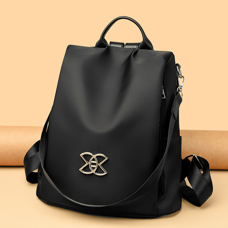 Oxford Cloth Backpack Women's Large Capacity Travel Bag