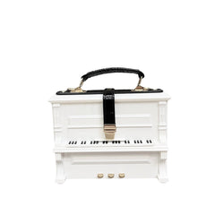 Piano Acrylic Box Shoulder Crossbody Bag