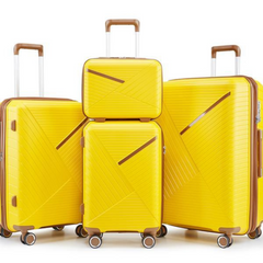 4-Piece Expandable Spinner Luggage Set- FREE USA SHIPPING