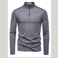 Men's Sun Protection Long Sleeve Half-Zip T-Shirt