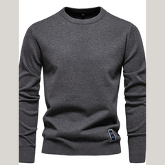 Men's Round Neck Long Sleeve Sweater