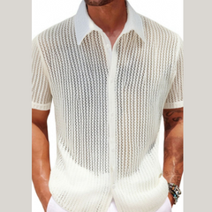 Men's Big and Tall Button Down Short Sleeve Shirt â€?Classic Fit Plus Size Casual Shirt