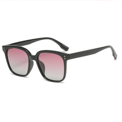 Square Frame Gradient Tint Sunglasses