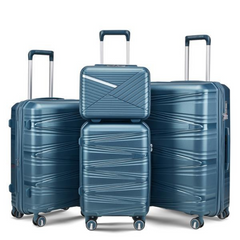 4-Piece Luggage Set â€?Durable, Lightweight Travel Suitcases with Spinner Wheels- FREE USA SHIPPING