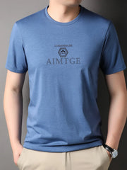Men's Plus Size Crew Neck Short Sleeve Tee