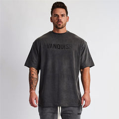 Men's Plus Size Round Neck Half Sleeve T-Shirt