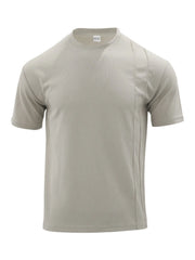 Men's Full Size Round Neck Tee and Shorts Set Plus Size