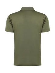 Short Sleeve Polo Shirt with Zipper â€?Plus Size