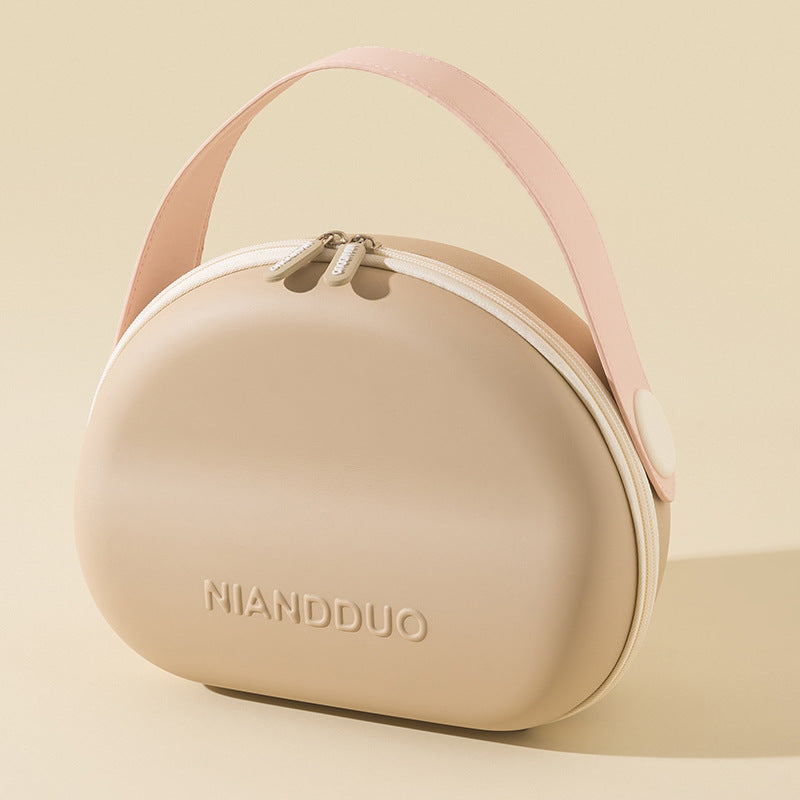 Color Shell-shape Multi-purpose Cosmetic Handbags For Women
