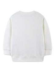 Children's Reindeer Embroidered Sweatshirt