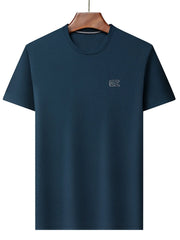 Men's Plus Size Crew Neck Cotton Tee