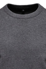 Men's Round Neck Long Sleeve Sweater