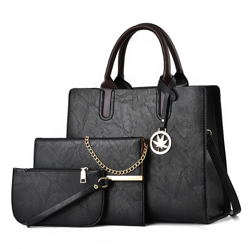 Women's Large Capacity Three-piece Messenger Bag