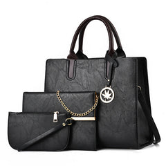 Women's Large Capacity Three-piece Messenger Bag