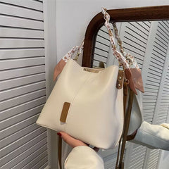 New Autumn And Winter Women's Casual Fashion Underarm One Shoulder Versatile Crossbody  Bucket Bag