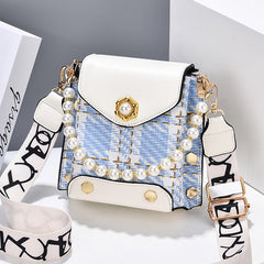 Women's Fashion Cute Pearl Chain Shoulder Bags