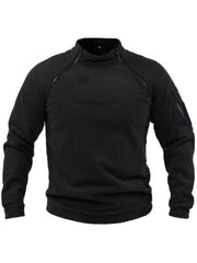Men's Full Size Long Sleeve Fleece Sweatshirt Plus Size