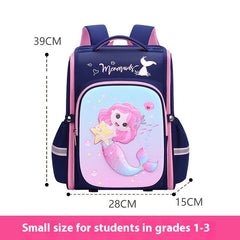Large Capacity Schoolbag To Reduce Study Load Spine Protection