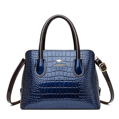 Women's Patent Leather Glossy Crossbody Shoulder Bag