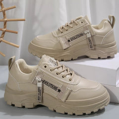 Lace Up Round Toe Athletic