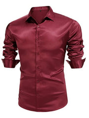 Men's Signature Long Sleeve Button-Up Shirt